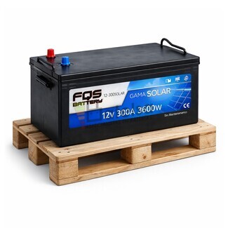 Bater�a Solar FQS300-12 | 12 Voltios 300 Amperios Sin Mantenimiento